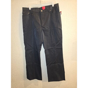 Cristina Black Straight Leg Pants Size 14